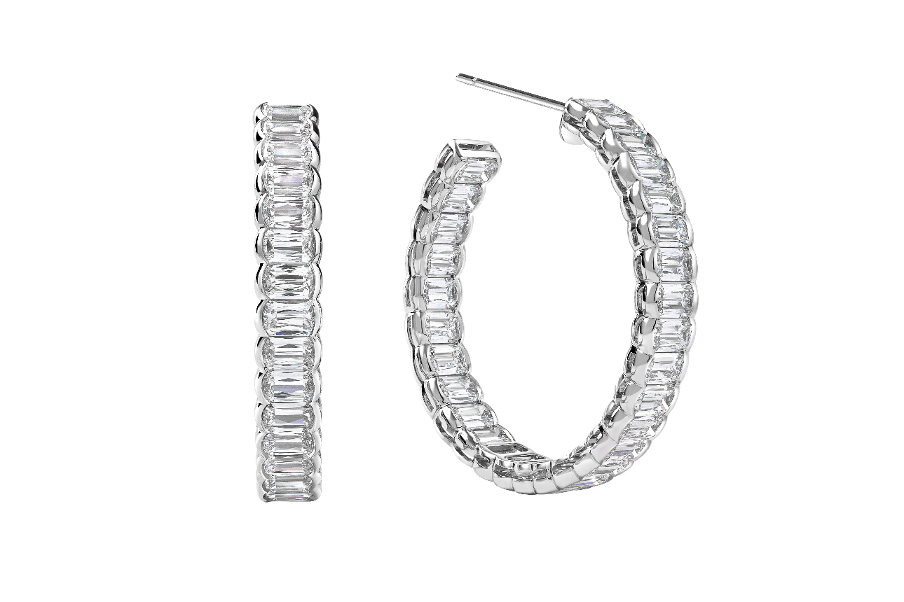 ASHOKA Channel Hoop Earrings