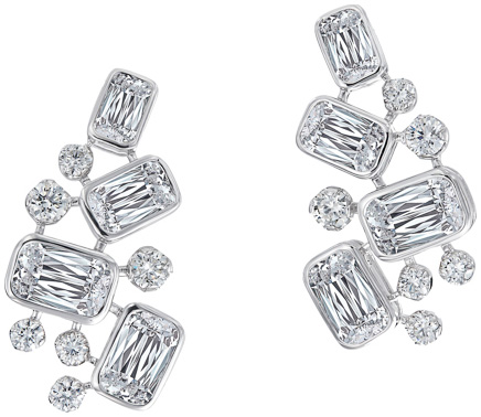 ASHOKA Brilliant Climber Earrings E3418