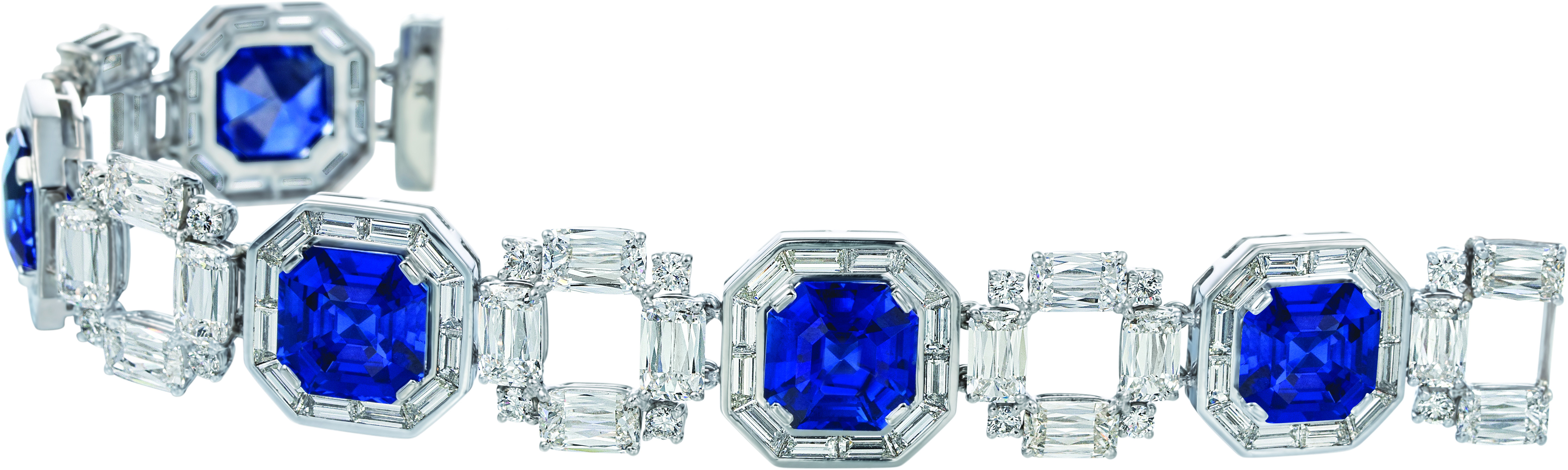 ASHOKA Cube Sapphire Bracelet B1334