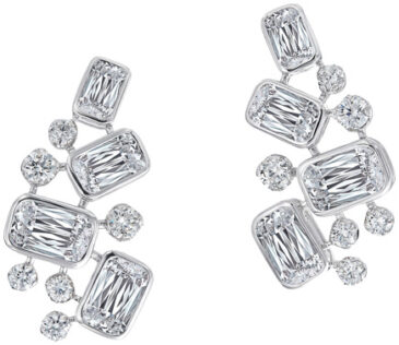 ASHOKA Brilliant Climber Earrings E3418