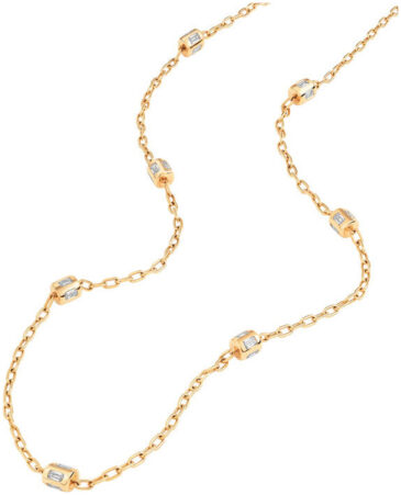 Ashoka bead chain necklace n1710 b