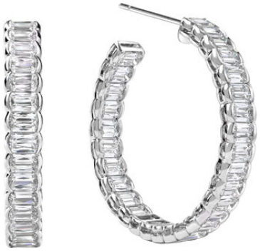 Ashoka channel hoop earrings e3460 v2