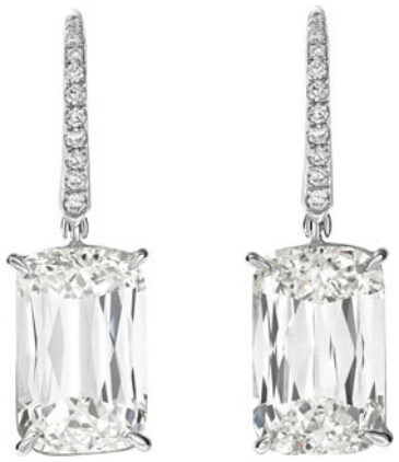 Ashoka melee wire drop earrings e3474 v2