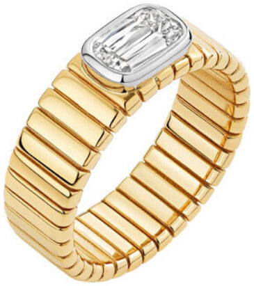 Ashoka milano sideways bezel ring r6699