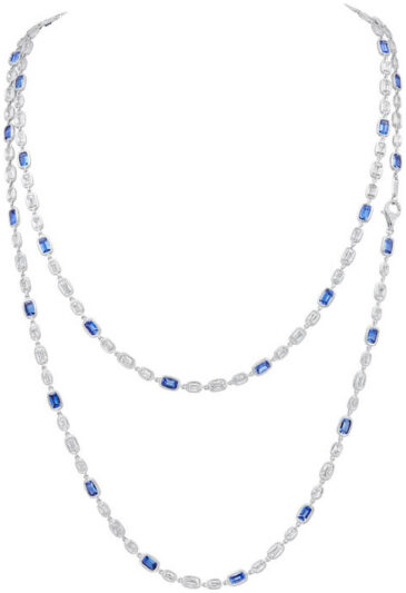 Ashoka sapphire new lili chain necklace n1663 nr