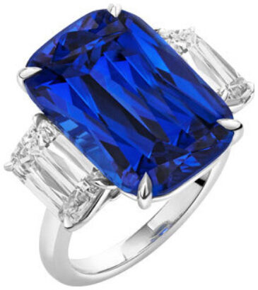 Ashoka sapphire trilogy ring r6633