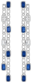 Ashoka and sapphire rocker chandelier earrings e3571