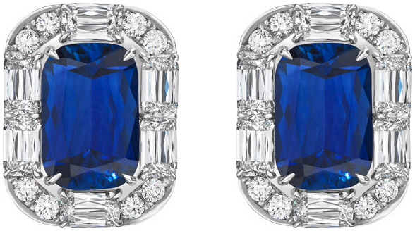 Ashoka sapphire earrings e3498