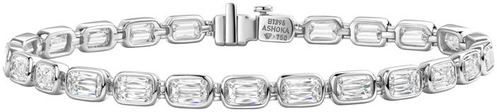 Ashoka sideways bezel set bracelet b1396