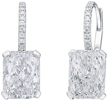 Radiant Melee Wire Drop Earrings E1521