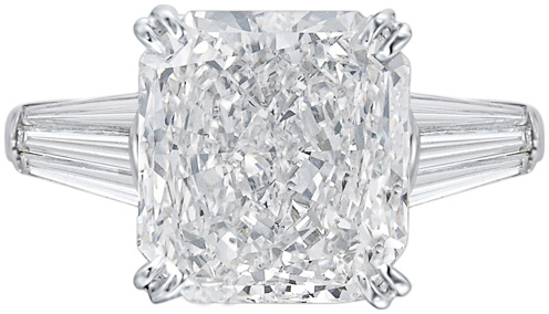 Radiant Ring with Tapered Baguettes R6334