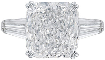 Radiant Ring with Tapered Baguettes R6334