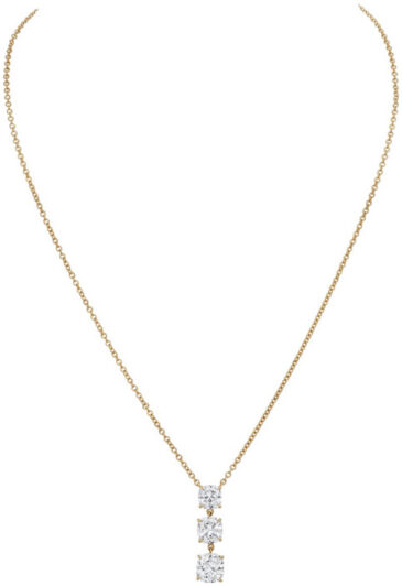 Cushion pendant necklace pd1220