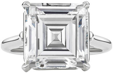 Emerald cut ring r5880