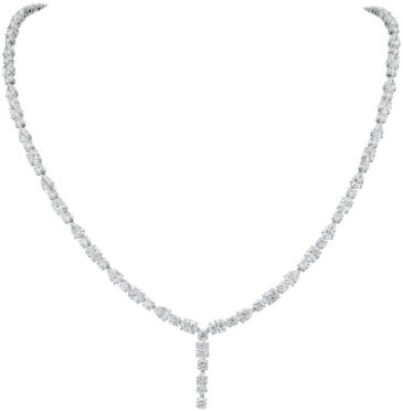 Fancy shape laurie necklace n1653 v1