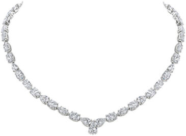 Fancy shape laurie necklace n1671 v2