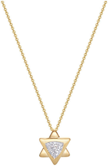 Trilliant star of david necklace pd1256