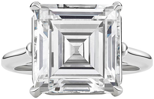 Emerald cut ring r5880