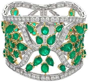 Emerald georgina bracelet b1012