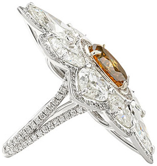 Fancy shape chakra micropave ring side r5208 will reshoot