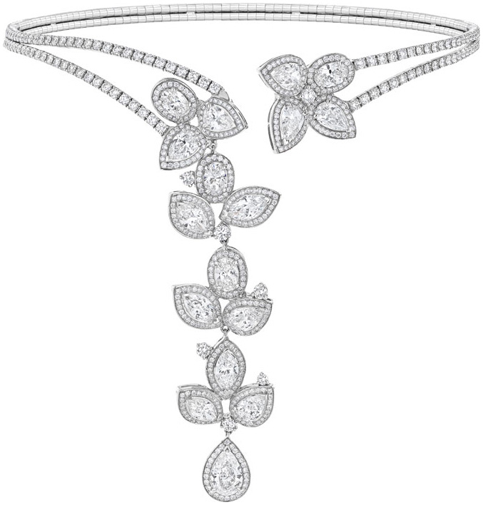 Fancy shape fancy necklace n1670