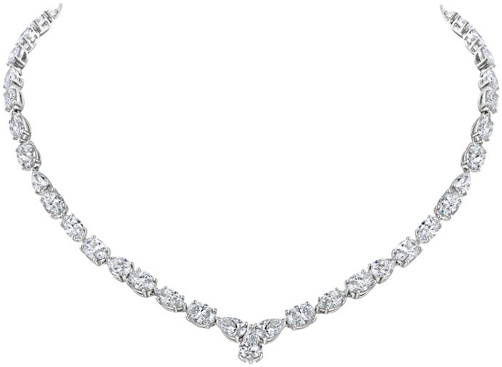 Fancy shape laurie necklace n1671 v2