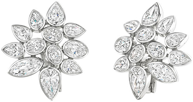 Liliya cluster earrings e3547