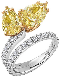 Pear shape bypass ring r6563 v2