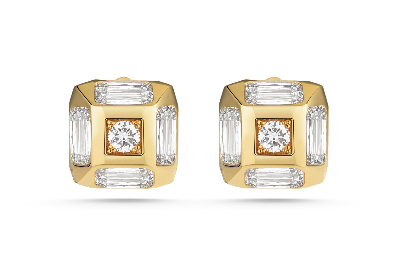 ASHOKA Vector Stud Earrings S1712