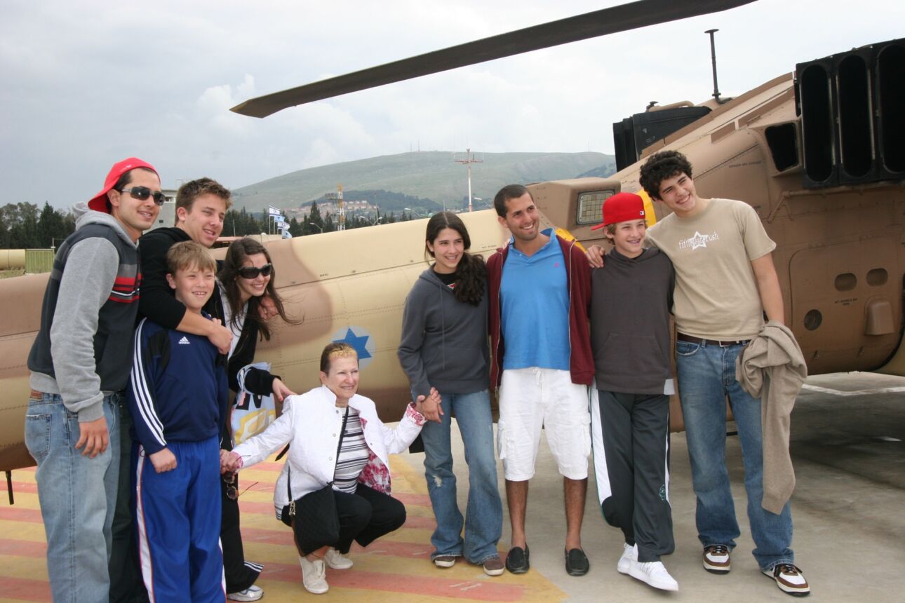 Lili and grandchildren